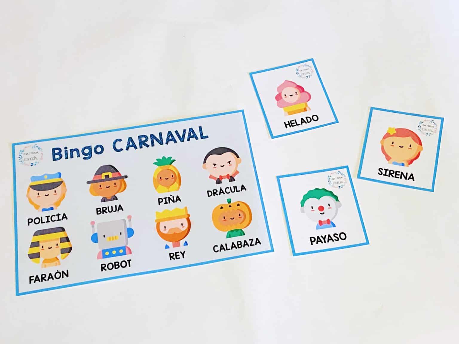 BINGO CARNAVAL – UNA MIRADA ESPECIAL